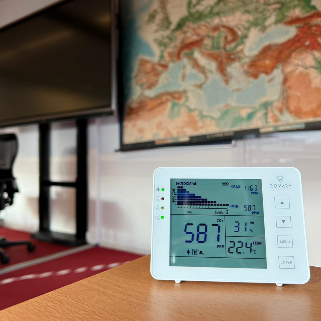 CO2 meters vanaf 1 juli 2023 verplicht in scholen!
