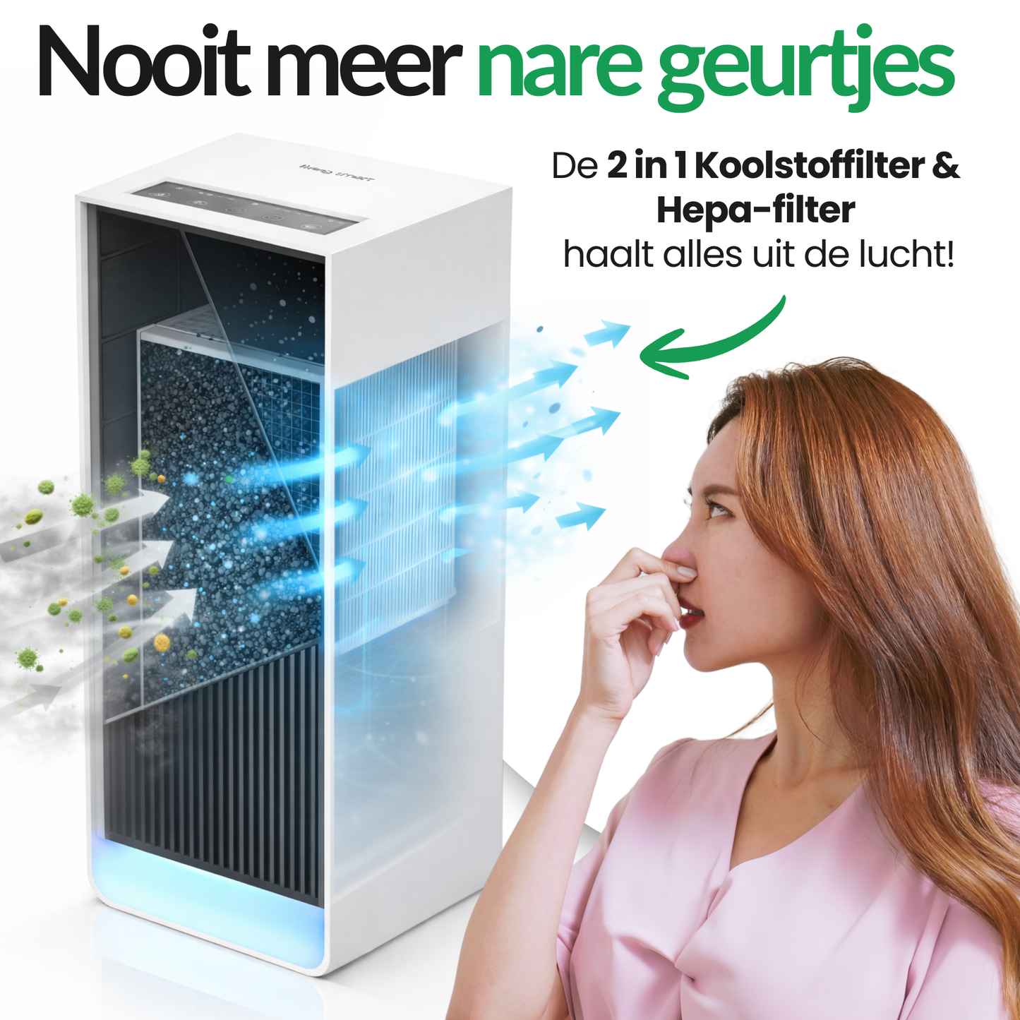 LivingSmart™ LSL200S-F HEPA Navullinng Filters