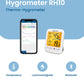 Rovary RH10 Hygrometer met App - luchtvochtigheidsmeter