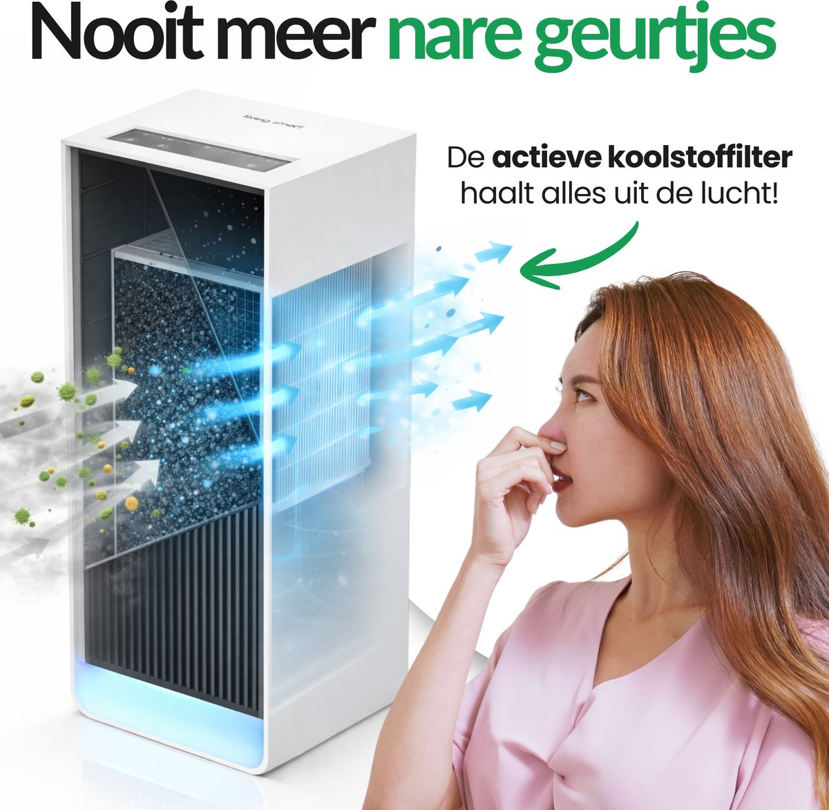 LivingSmart™ LSL200S-F HEPA Navullinng Filters