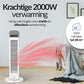 Rovary™ slimme toren heater 2000W 62cm